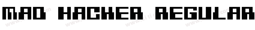 MAD hacker Regular字体转换